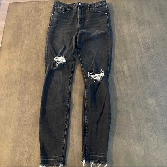 Abercrombie & Fitch Simone High Rise Super Skinny black jeans - 27 - Picture 5 of 8